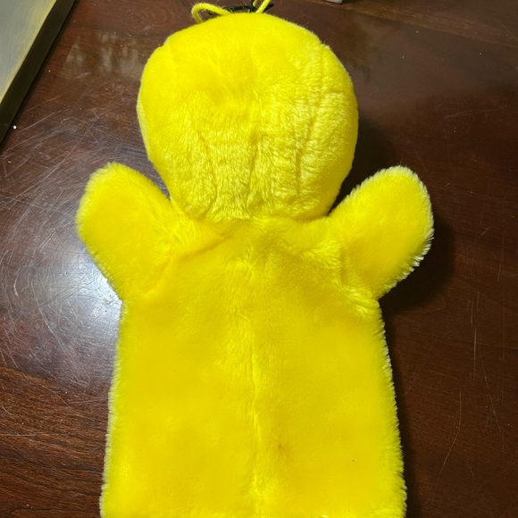 Vtg Warner Bros Tweety Bird Looney Tunes Plush Hand Puppet Mighty Star 1989 - Picture 3 of 7